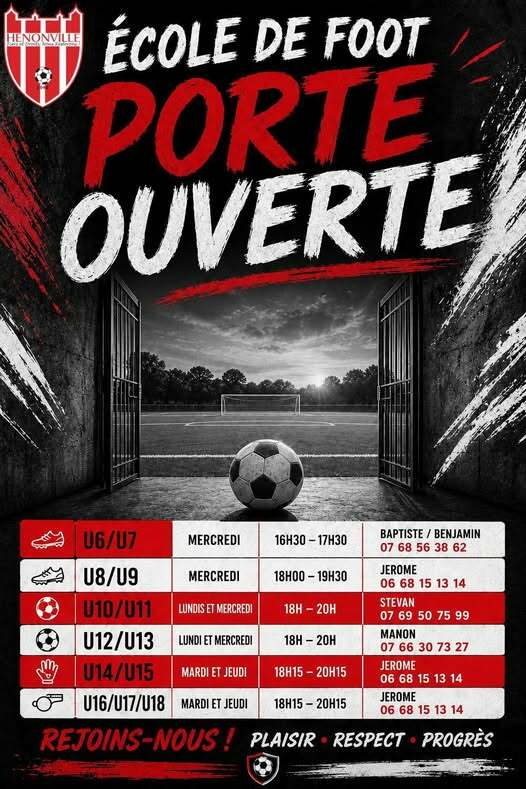 PORTES OUVERTES AS HENONVILLE