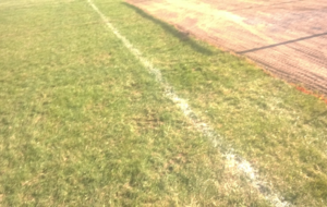 Travaux de rénovation du stade Lucien Doutreleau.