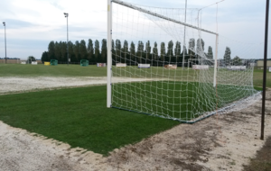 Travaux de rénovation du stade Lucien Doutreleau.